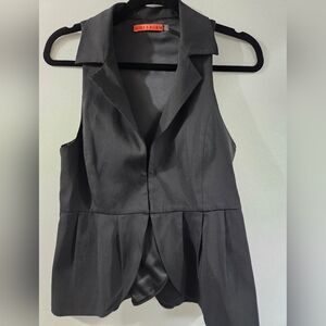 Alice + Olivia Black Vest